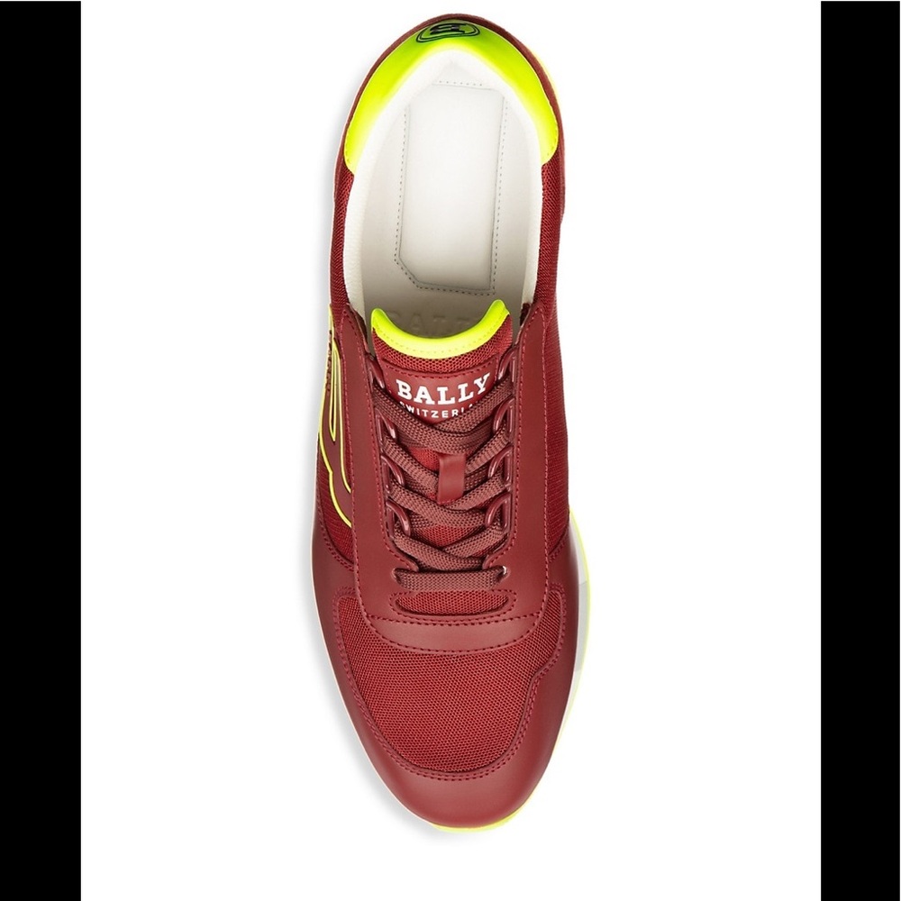 Bally Galaxy Gavino red low top sneakers - Picture 7 of 11